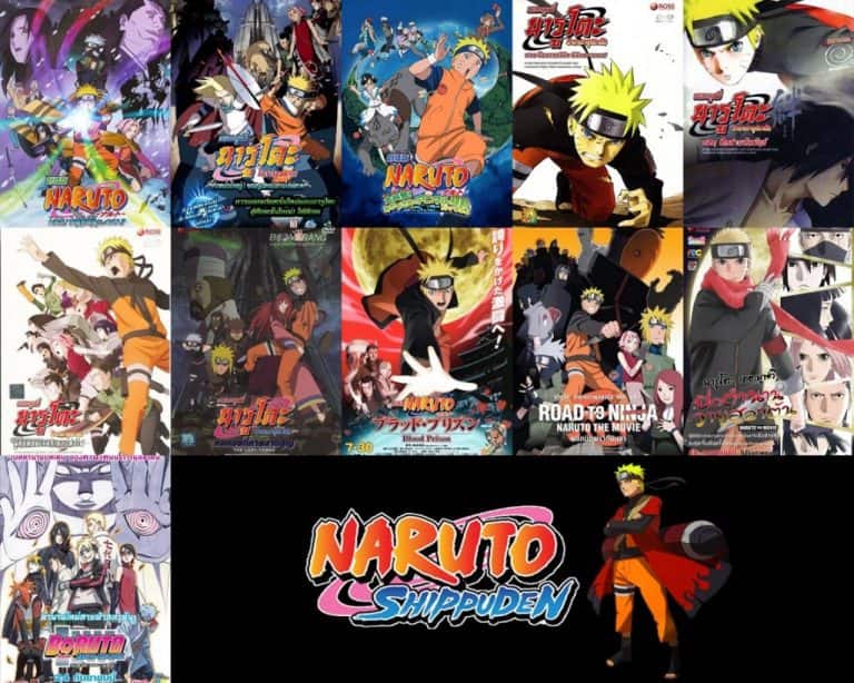 >Naruto The Movie นารูโตะ เดอะมูฟวี่ 1-11 ทุกภาค พากย์ไทย HD