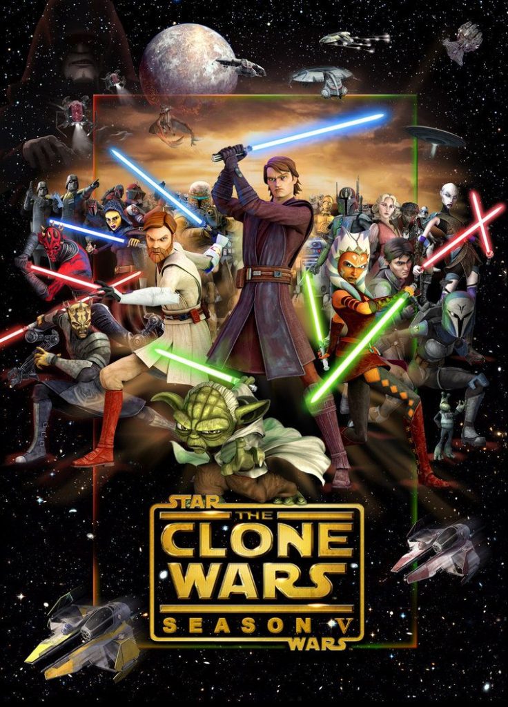 >Star Wars The Clones Wars 5 สตาร์ วอร์ส เดอะ โคลน วอร์ส ภาค5 ตอนที่ 1-20 พากย์ไทย